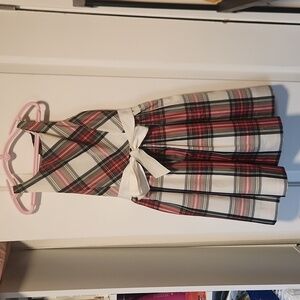 Girls Plaid Ralph Lauren Holiday Dress